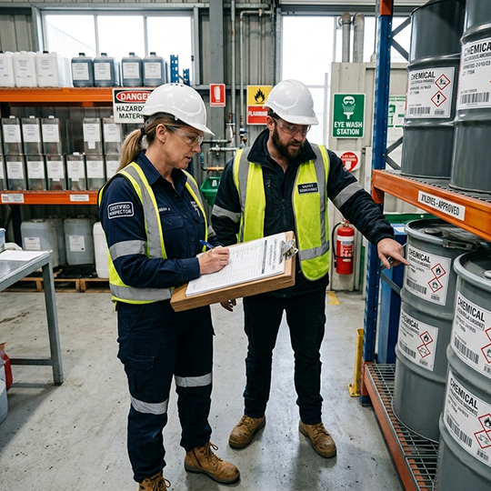 Chemical Approvals / Inspections Support: