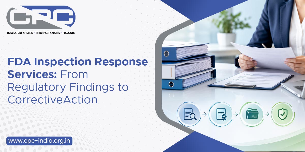 FDA inspection response services India